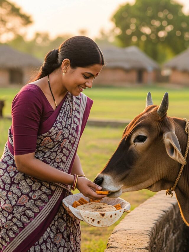 गुरुवार को गाय को यह 1 चीज खिलाने से दूर होगी सारी 
दरिद्रता