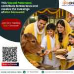 Feed 1200+ injured cows on Vasant Panchami